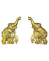 Brass Elephant Idol Pair